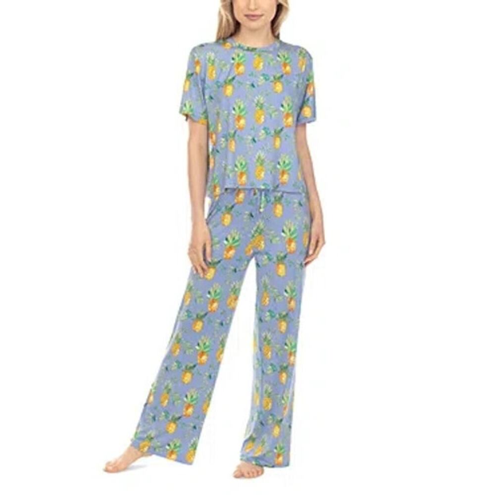 Honeydew All American PJ Set Newport Pineapple Women XL NWT